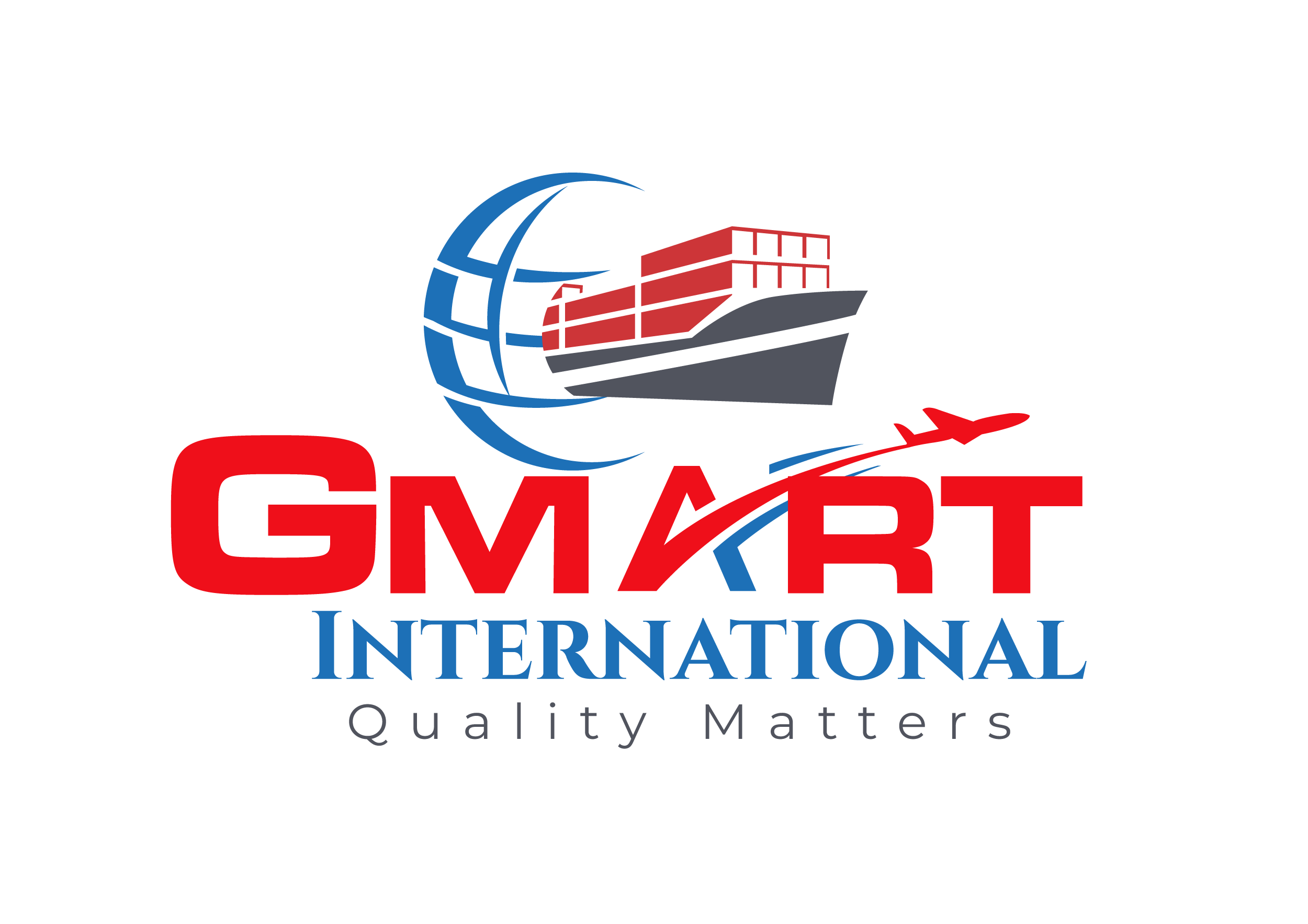 GMart International wordmark: global sourcing, India