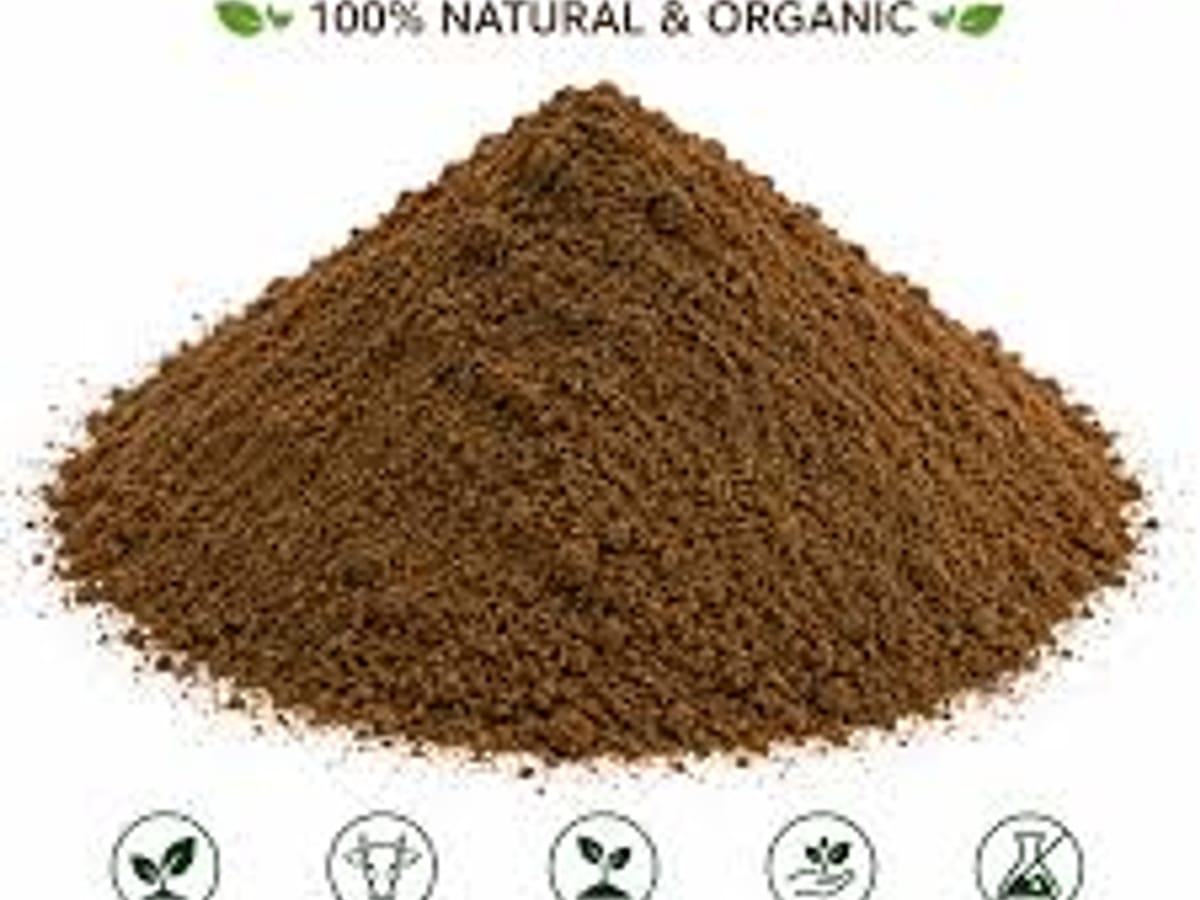 Cow dung manure